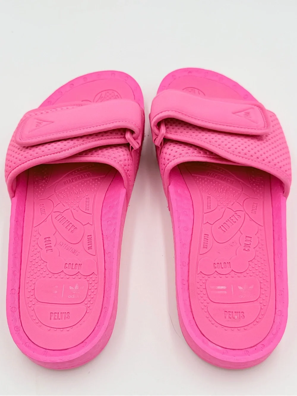 Adidas x Pharrell Boost PC Recovery Adjustable Comfy Semi Solar Pink Slide 10